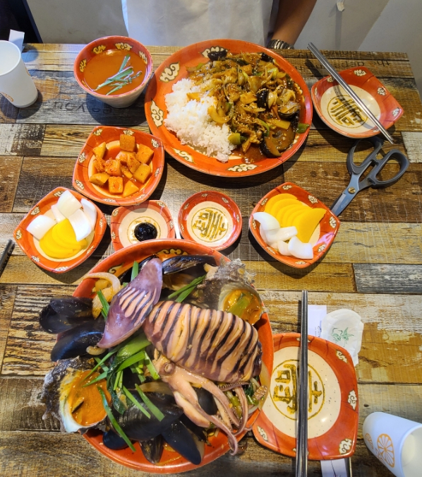 [서귀포 사계리] 중국집 고래성, 해산물 폭탄!! 짬뽕&잡탕밥