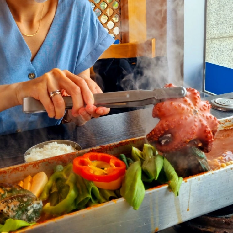  제주도 사계해안 먹거리 서귀포 갈치조림 맛집 사계바다 올레10코스 해변걷기