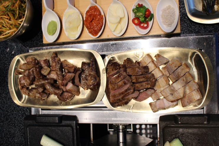 강남역고기집 흑돼지대통령 칼국수대통령 강남 회식장소로 딱