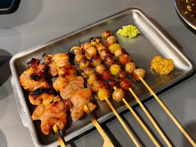  미사역 먹자골목 야키토리 미사,  맛있는 꼬치와 해물짬뽕 나베