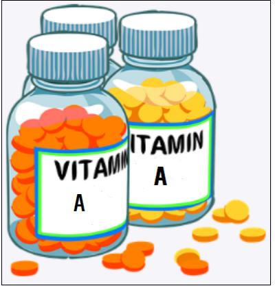 야맹증 비타민 a 결핍 발생