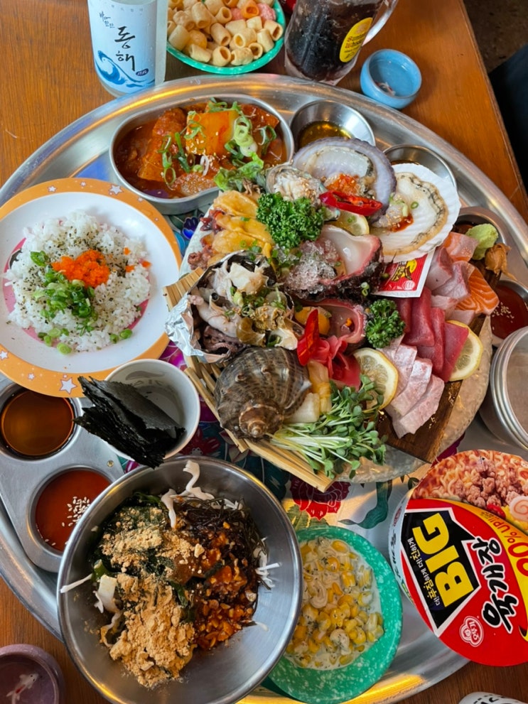  [논현동] 우기식당 바다점 : 레트로 감성 숙성회, 해산물 맛집 술집