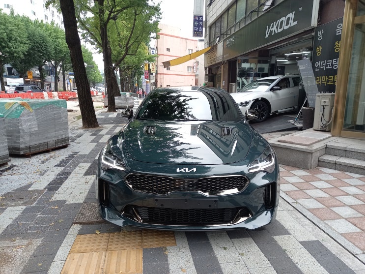  2022 스팅어 2.5T 수원 신차패키지 레이노 팬텀Ⅱ F95 썬팅