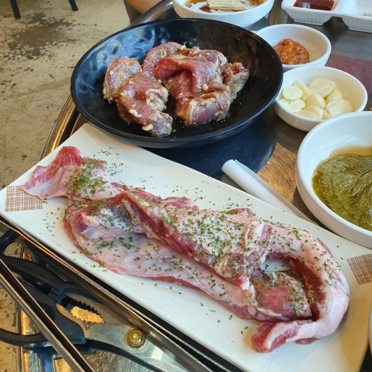  대구화원맛집 갈매기살이 유명한 명천숯불