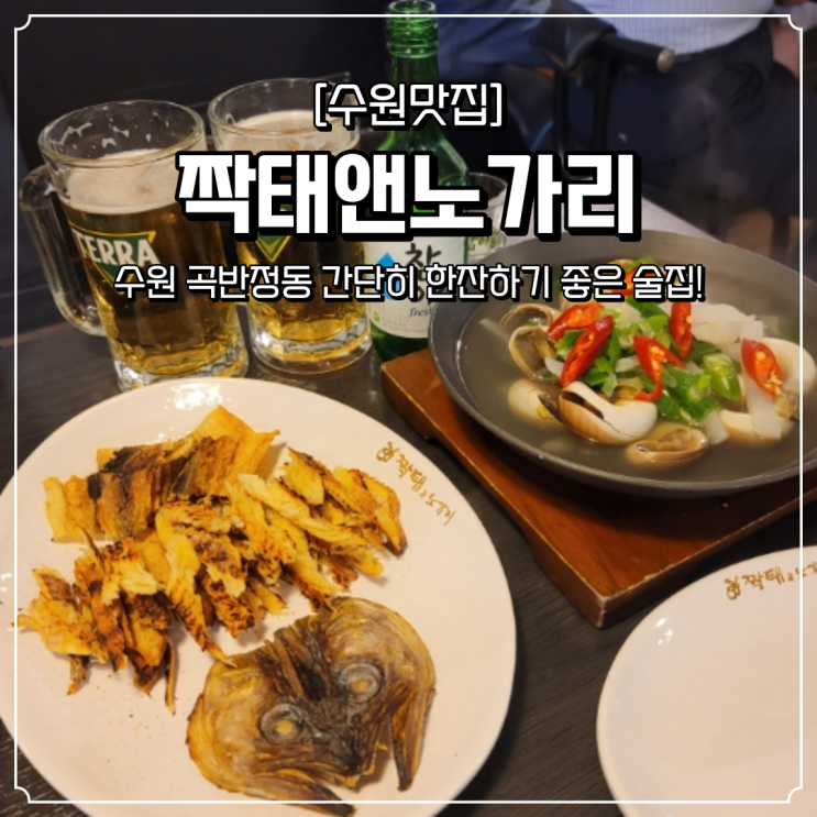  수원 곡반정동 술집 짝태앤노가리