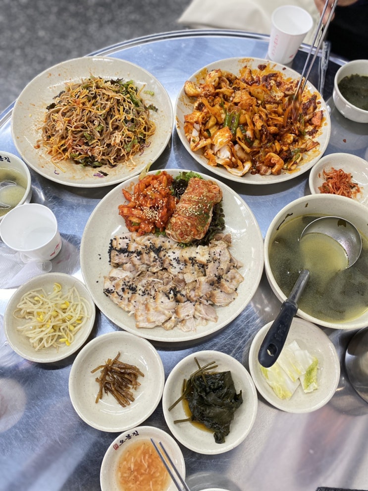 [수원역맛집] 낙지, 보쌈, 막국수 별미 총집합! 오봉집 수원역점