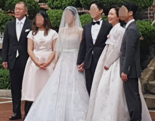 정의선 장녀 딸 결혼식 사위 집안 정의선 장녀 딸 결혼식 사위 집안