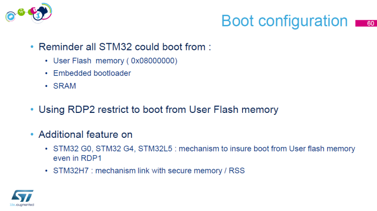 [STM32] MOOC Security#Unique Boot Entry