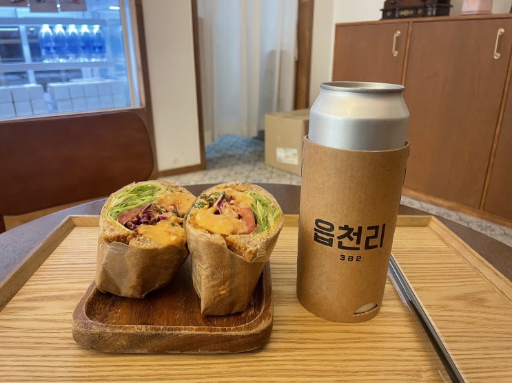  구월 아시아드 카페 : 읍천리382 , 샐러드 샌드위치 맛집 , 주차가능 , 구월동 캔커피