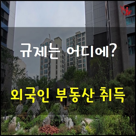  규제없는 외국인 부동산 투기 불법 거래 막을 방법은 없을까요?