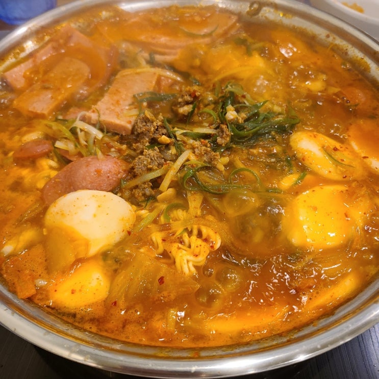  [군자역/중곡역 맛집] 깔끔한 국물 가성비 좋은 부대찌개 - 마시쏘부대찌개