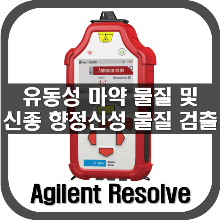  [ 라만분광기 ] 유독성 마약 물질 및 신종 향정신성 물질(NPS) 검출