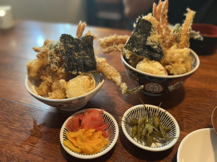  영통맛집 경희대국제캠: 쿠지라, 바삭바삭 텐동 최고야