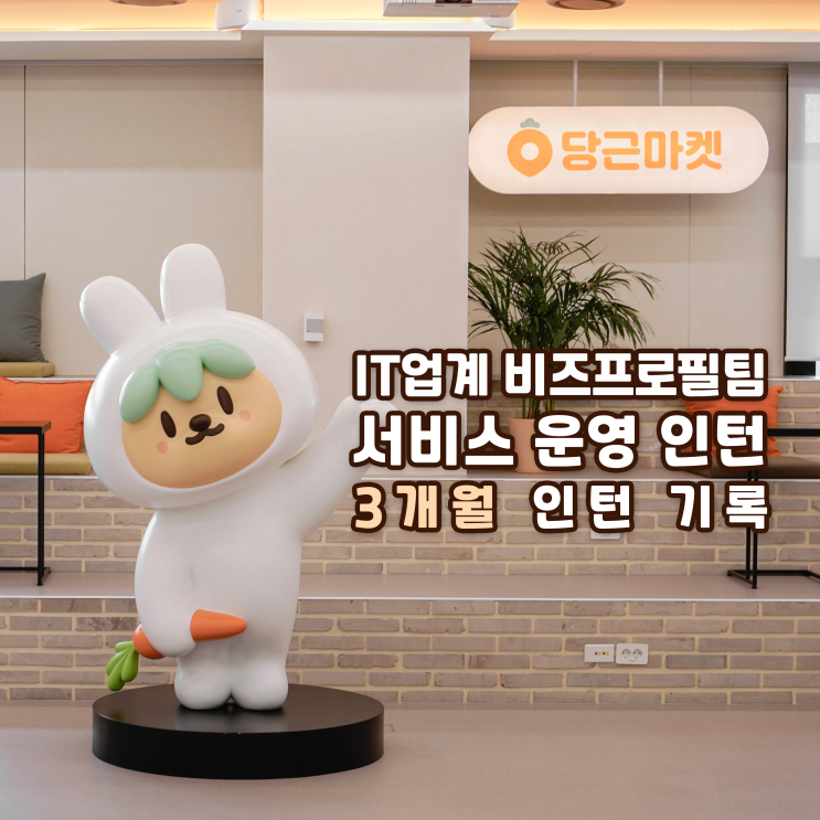  [당근마켓] 비즈프로필팀 서비스 운영 인턴 기록