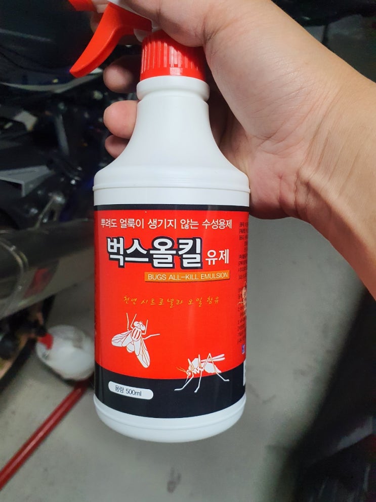  [혐주의] 벌레제거제 벅스올킬 사용해봄
