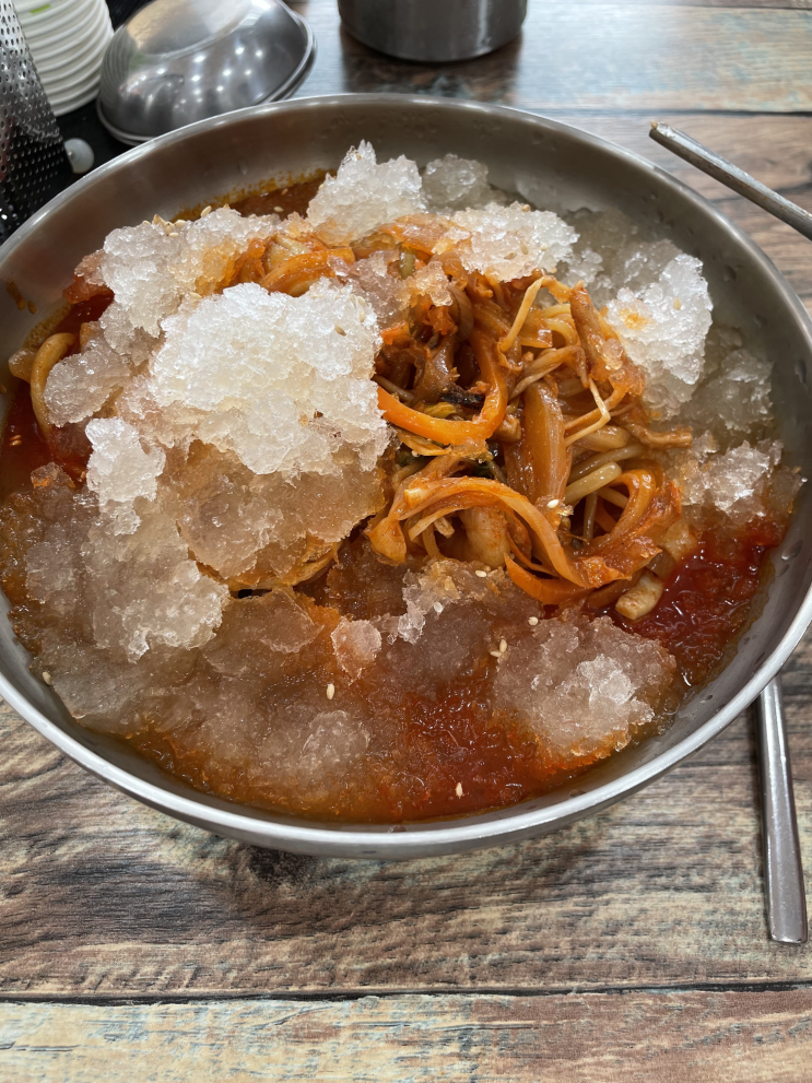  대구달성,창녕 짬뽕 !! 몽짬뽕 구지직영점 방문 입니다(시원한 냉짬뽕과 부드러운 탕수육)