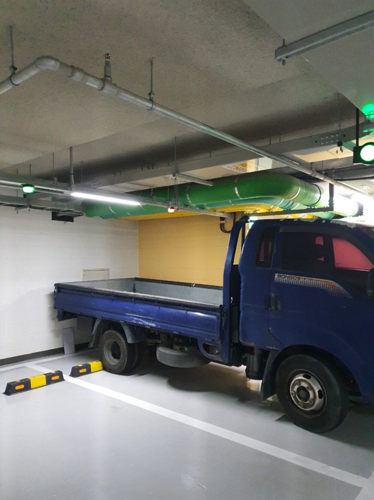  지하주차장 용달 높이 측정용 참고자료