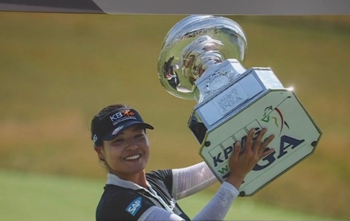 전인지 우승 여자 골프 PGA 챔피언십 메이저 3승 상금 캐디 별명 애칭 미소천사 플라잉 덤보 ....