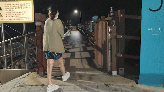 제부도 해안산책로 야간에 무서운 사람없는곳 제부도 해안산책로 야간에 무서운 사람없는곳