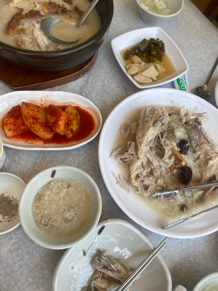 [월곡맛집] 하월곡동 맛집,채화정,누룽지백숙,도토리정식,들깨수제비