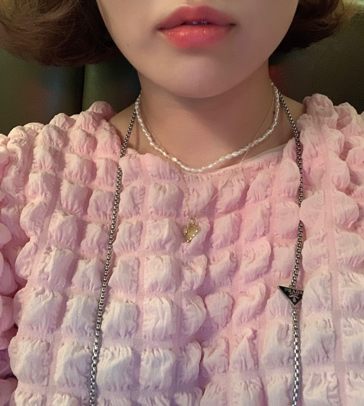  +착샷! 미니 밥풀 담수 진주 목걸이 만들기