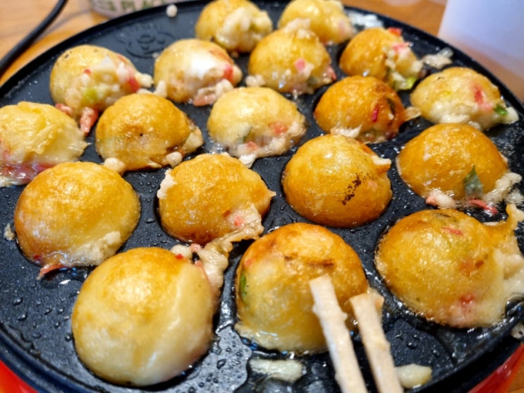 [간편 자취요리]파는 타코야끼 보다 맛있는 타코야끼 만들기(+팁)/쇠타코구리의 하루 +갤럭시s21 기본 촬영과 음식 모드 촬영 비교
