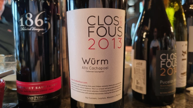  Clos des Fous Wurm Cabernet Sauvignon, 2013