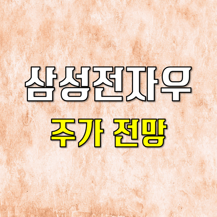  삼전우 주가 개인은 무조건 이걸 사세요