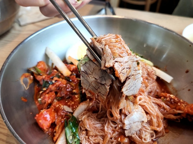  하남 풍산역 냉면 갈비탕 맛집 갑산면옥