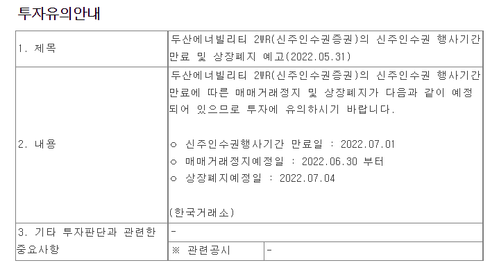  [주식] 원전산업 장려, 두산에너빌리티 주가 급등하다(Ft. 두산에너빌리티 주가 전망 및 2WR)
