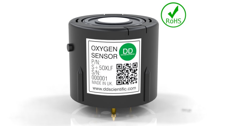 DD Scientific 산소 센서 O2 0 - 25% 배기가스(펌프용) S+5OXLF H DD Scientific 산소 센서 O2 0 - 25% 배기가스(펌프용) S+5OXLF H