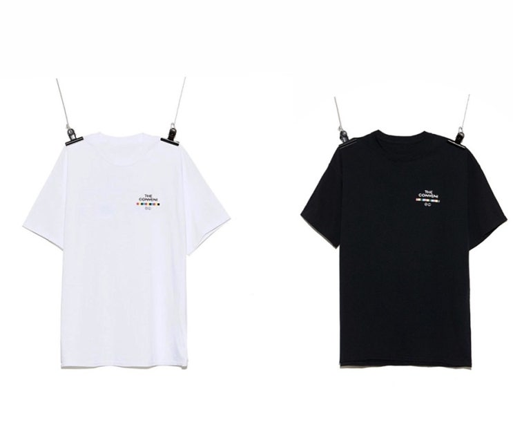  피스마이너스원 PEACEMINUSONE PMO x THE CONVENI T-SHIRT