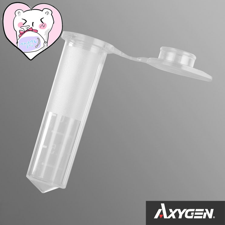  악시젠 튜브 AX.MCT-200-C 2.0ml Maxy Clear Microtubes 마이크로 튜브 Axygen