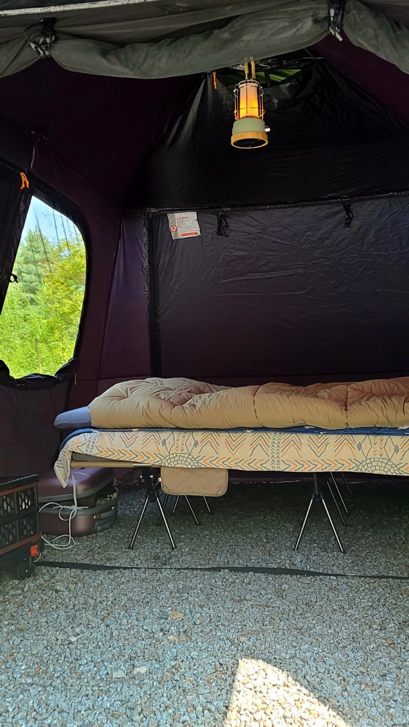 내돈내산 가성비 캠핑용품 공유!! (데카트론 캠핑 에어매트리스와 윈코 무선 에어건 에어펌프) : 네이버 블로그