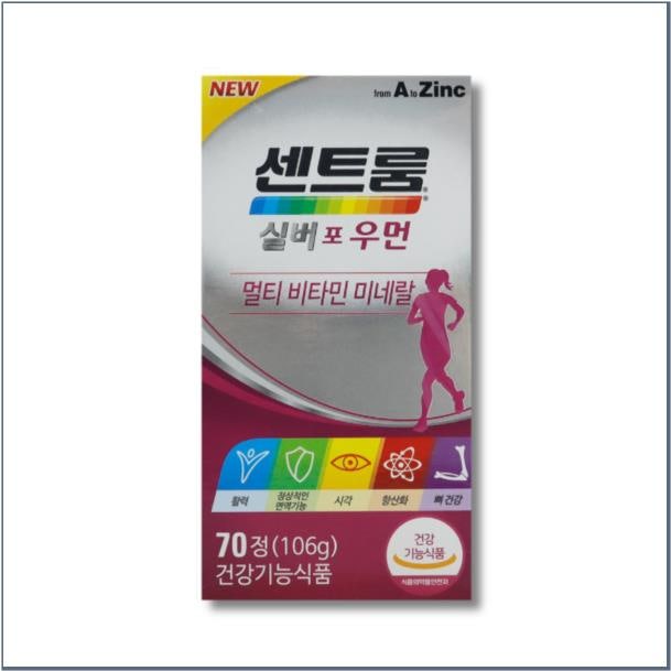 한국화이자제약 센트룸 실버 포 우먼 멀티비타민 미네랄, 70정, 1개 □(인기pick)□ rz9i6b8-g3ltzo