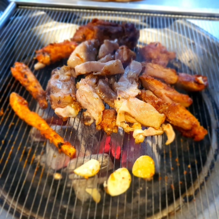  구암동 맛집 참숯 닭고기 화로구이