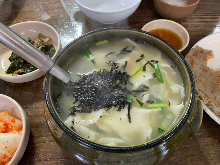  삼청동수제비 비올 때 생각나는 수제비 맛집!