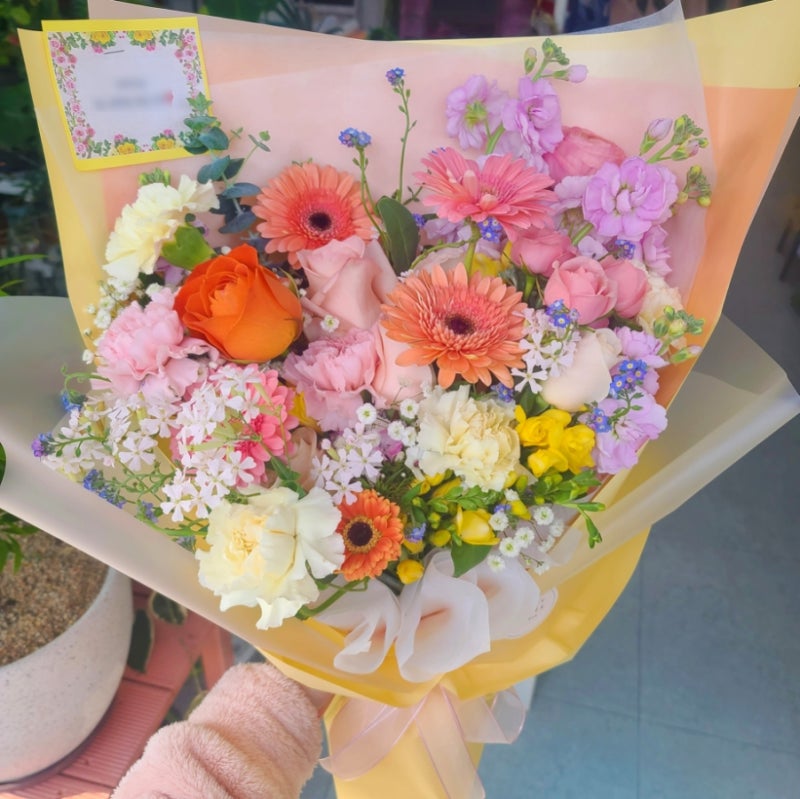 부산꽃집 시엘로마플라워 / 상견례 첫인사 꽃다발 / 부산상견례꽃선물 2