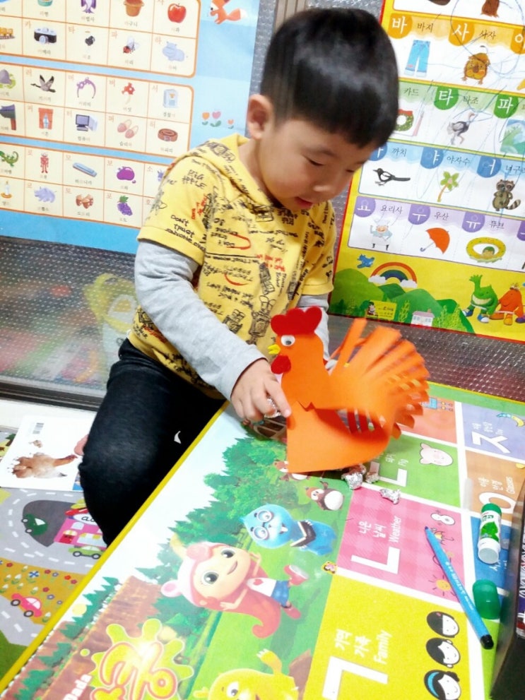  [엄마표 독후활동]닭 만들어 보기^^