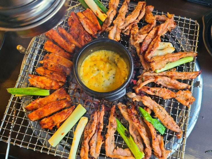  닭특수부위 닭목살 맛집 촌놈숯불닭갈비