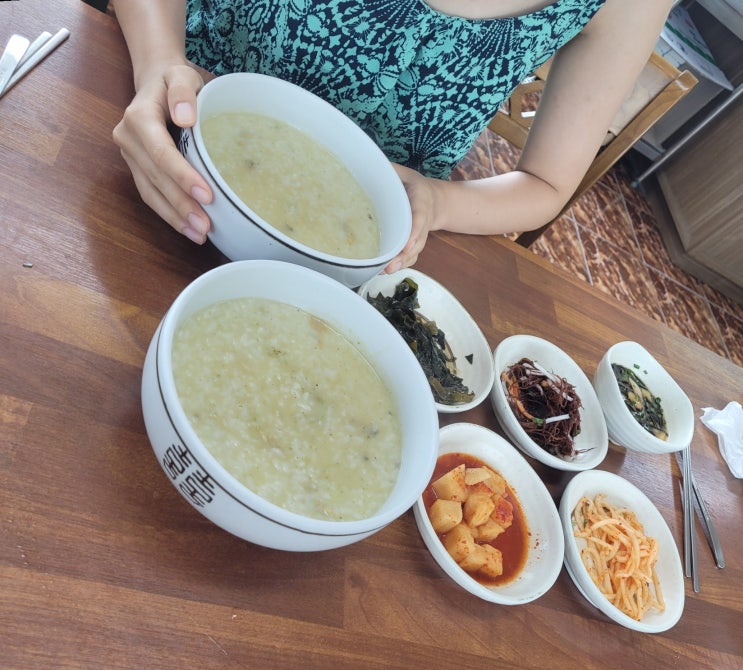  제주도 나혼자산다 박나래가 죽 먹으러 간 시흥해녀의집