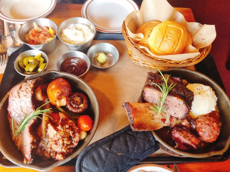  로우앤슬로우 이태원 맛집 돈스파이크 바베큐 식당 내돈내산 방문 후기