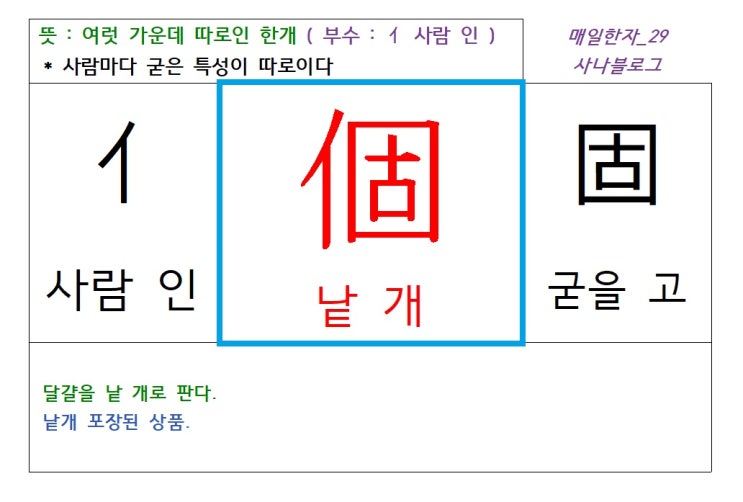  낱 개