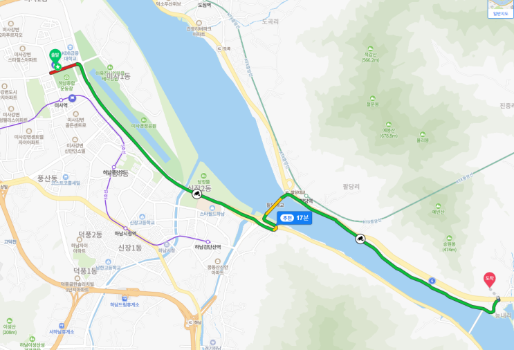  해발 590m 경치가 너무 좋은 예빈산_하남시민추천