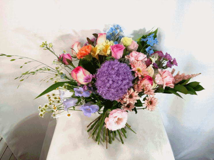  아내에게 보내는 결혼 기념일 축하 꽃다발 [일산 꽃집, 주엽 꽃집, 킨텍스 꽃집, 주엽 플라워]