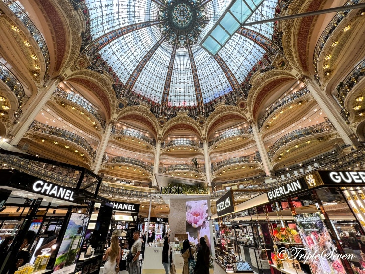[파리] 파리 갤러리 라파예트 백화점, 오페라하우스 방문 후기! 파리여행 시 반드시 가야하는 백화점!