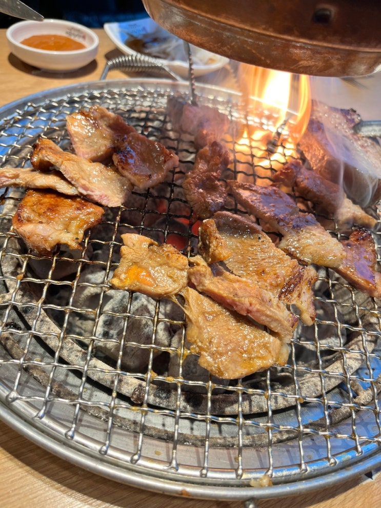  대화역 명륜진사갈비 일산대화점 무한리필 갈비 배터져 ::설빙 요거통통메론