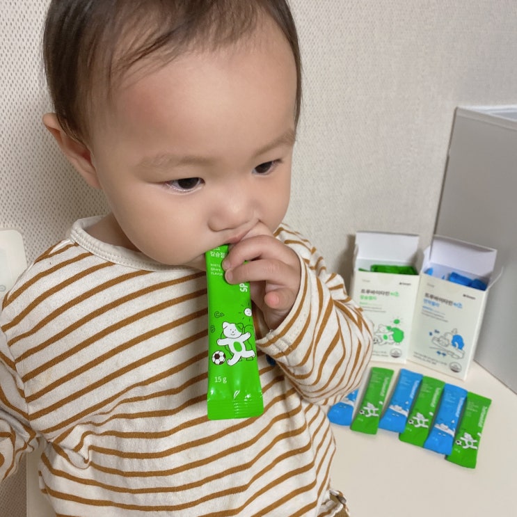  면역젤리 아기가 잘먹는 젤리 덴프스 트루바이타민 키즈젤리