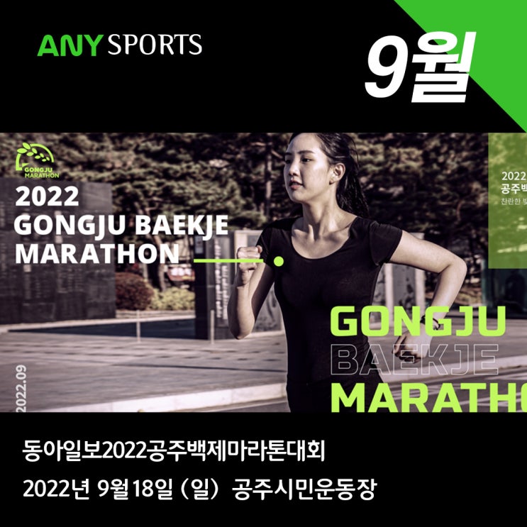  동아일보 2022 공주백제마라톤