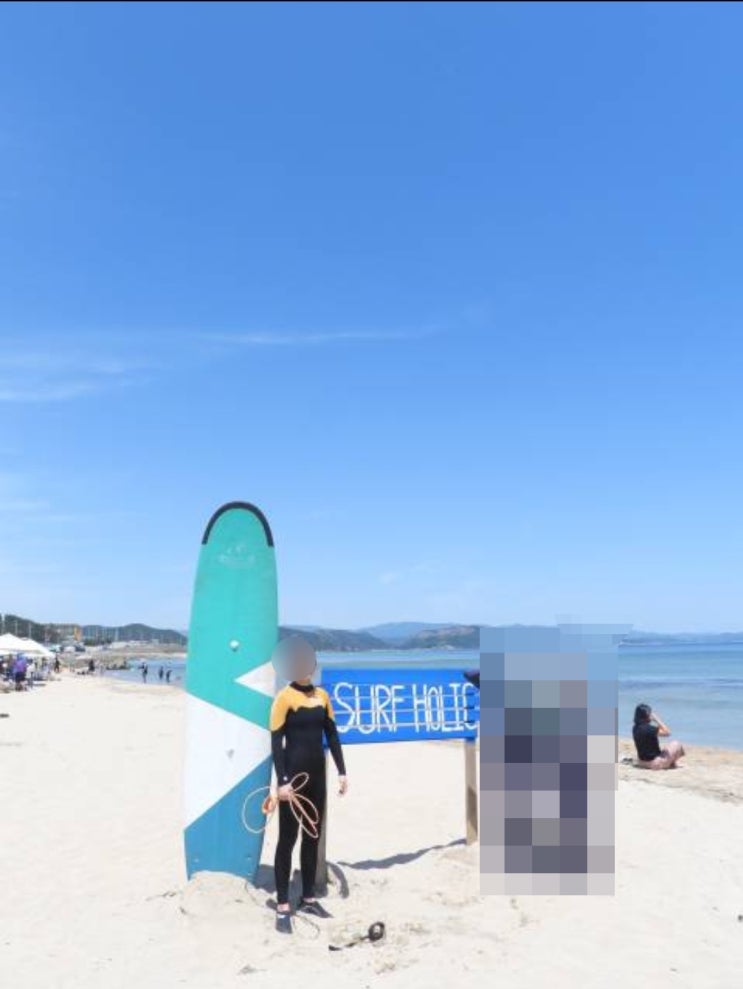  포항 서프홀릭에서 완전 초보가 서핑 강습 받은 후기!